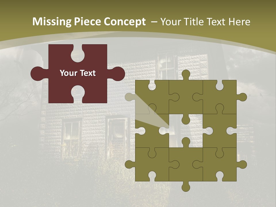 Night Halloween Haunted PowerPoint Template