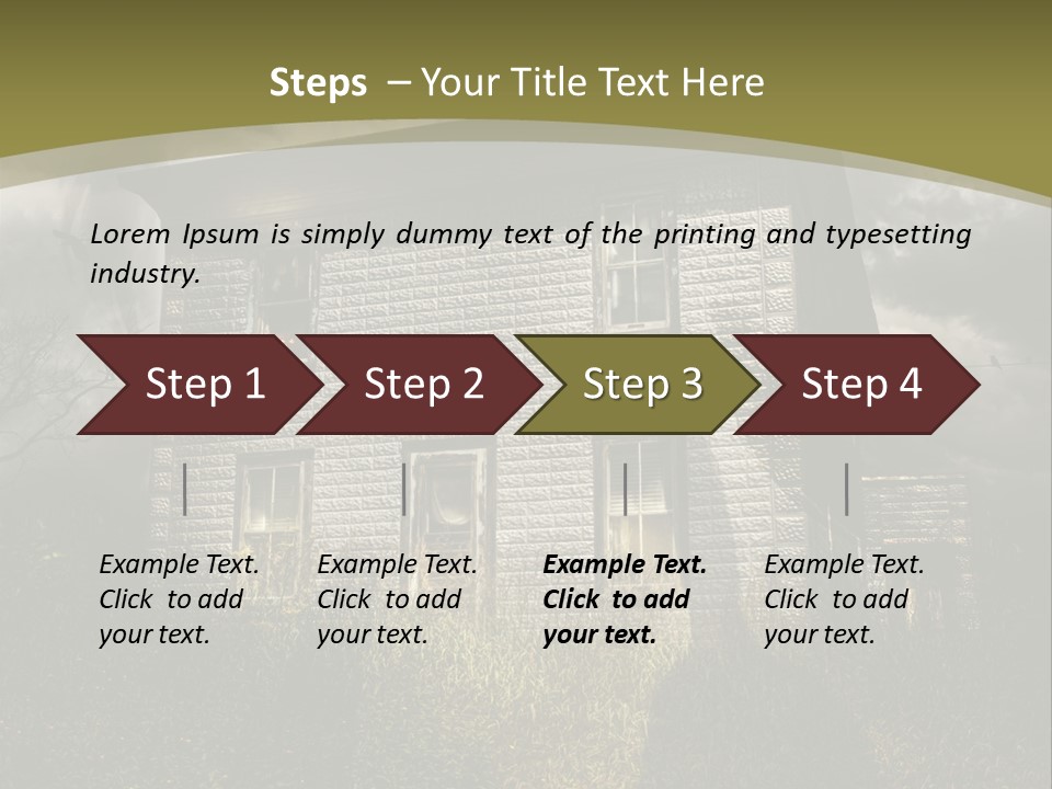 Night Halloween Haunted PowerPoint Template