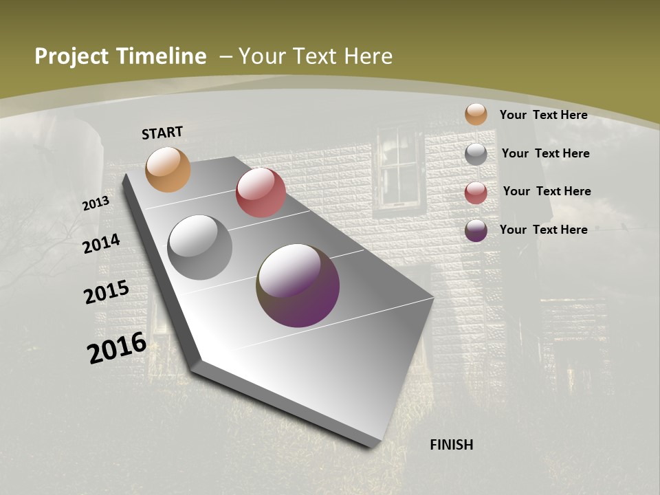 Night Halloween Haunted PowerPoint Template