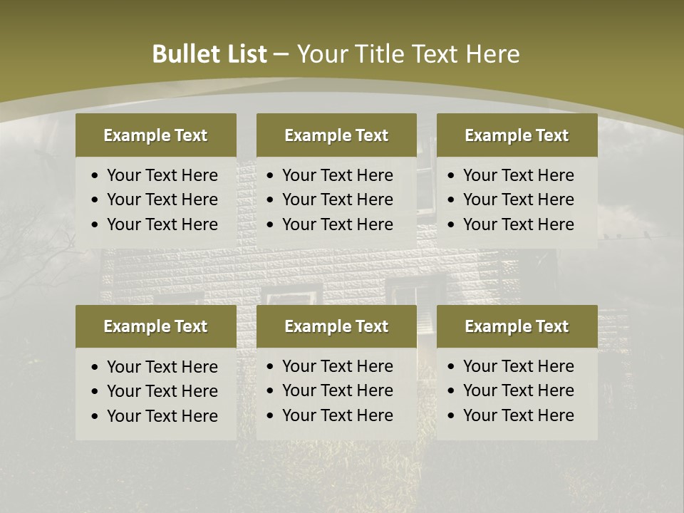 Night Halloween Haunted PowerPoint Template
