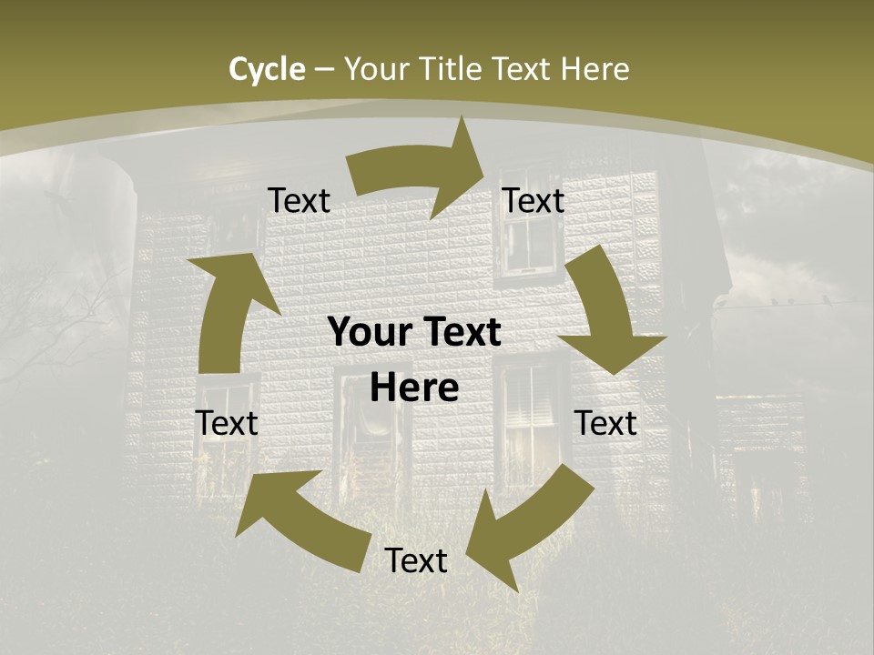 Night Halloween Haunted PowerPoint Template
