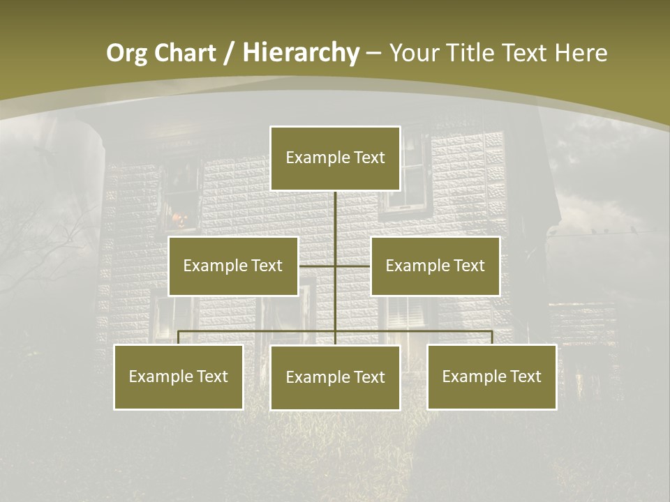 Night Halloween Haunted PowerPoint Template