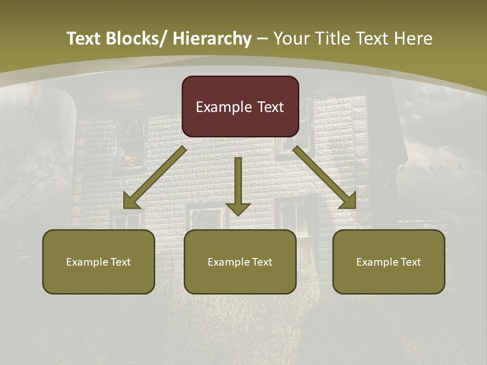 Night Halloween Haunted PowerPoint Template
