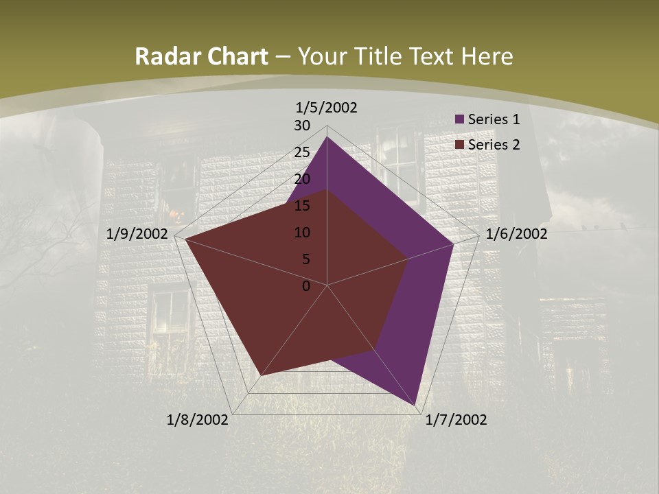 Night Halloween Haunted PowerPoint Template