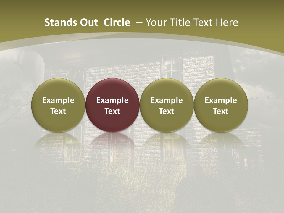 Night Halloween Haunted PowerPoint Template