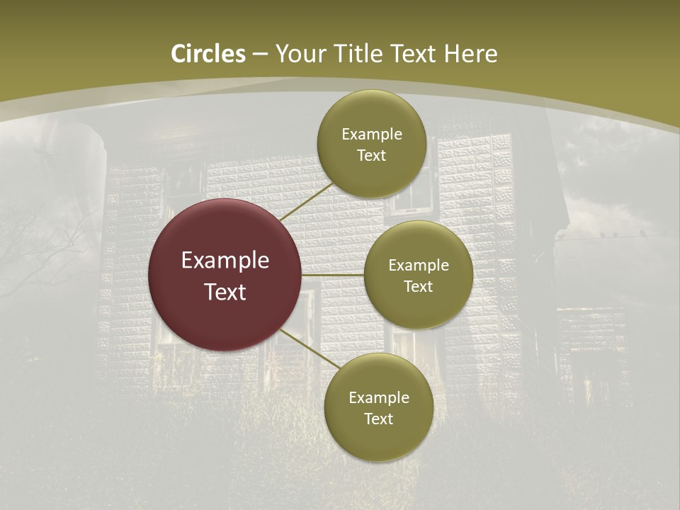 Night Halloween Haunted PowerPoint Template