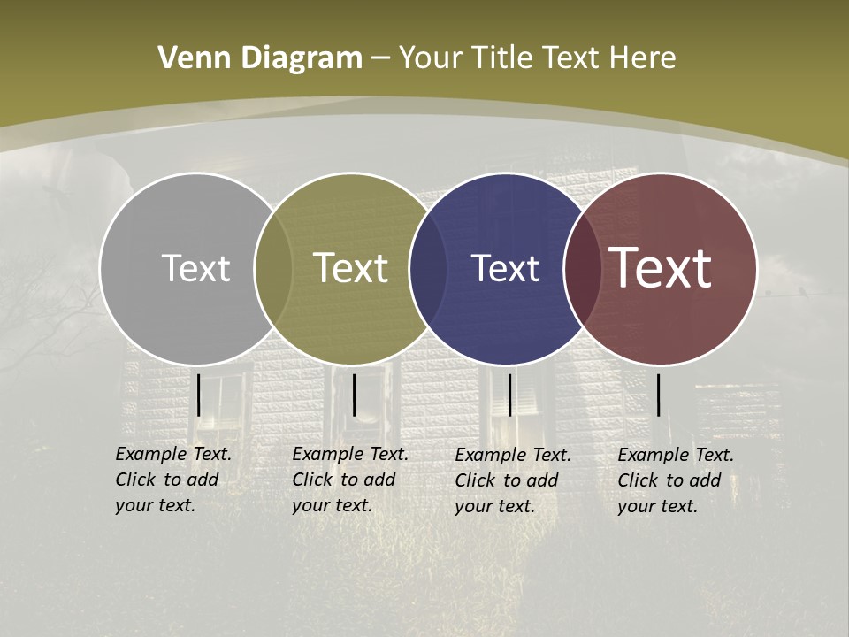 Night Halloween Haunted PowerPoint Template