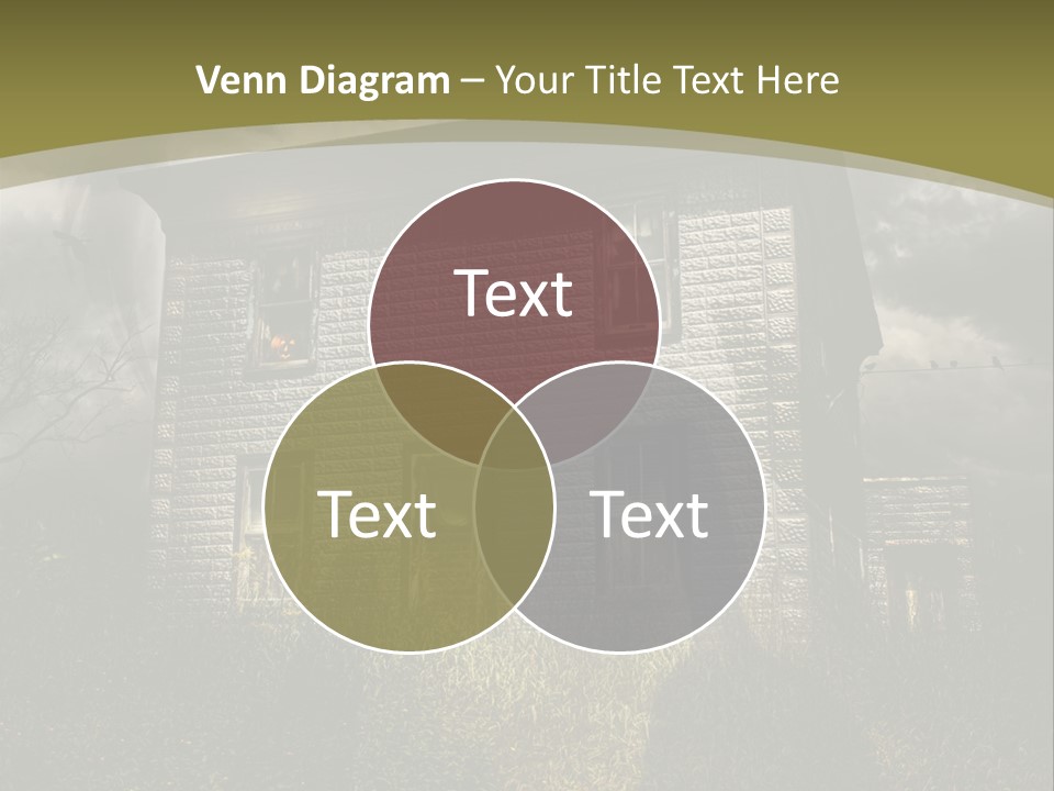 Night Halloween Haunted PowerPoint Template