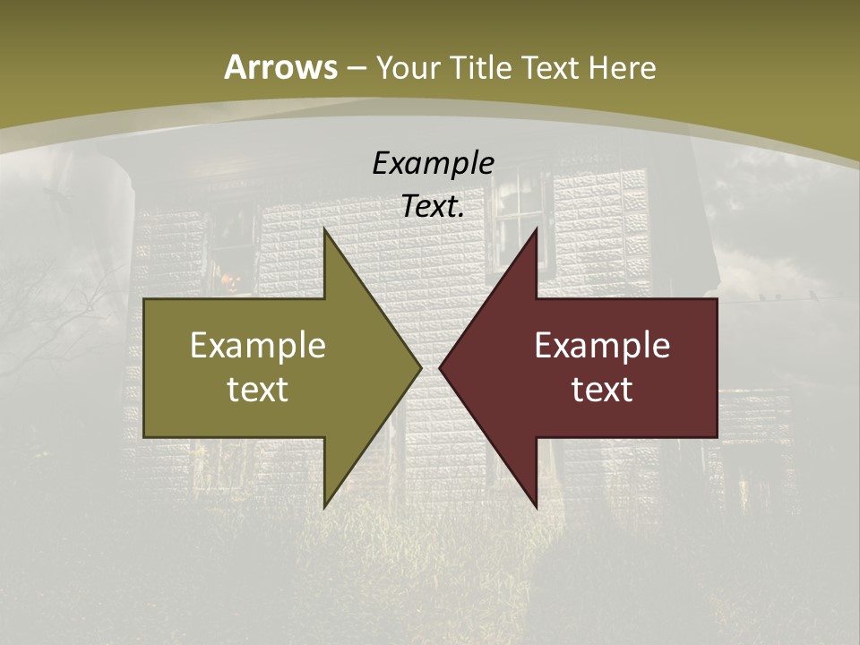 Night Halloween Haunted PowerPoint Template