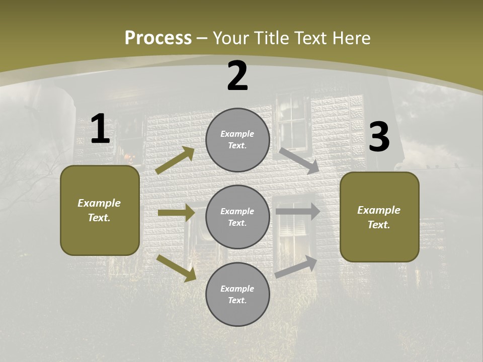 Night Halloween Haunted PowerPoint Template