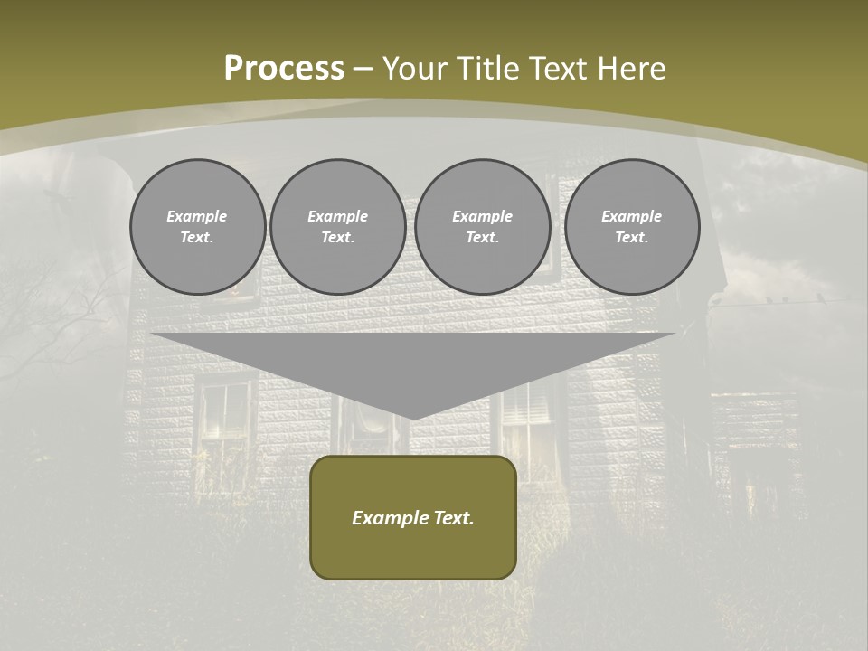 Night Halloween Haunted PowerPoint Template