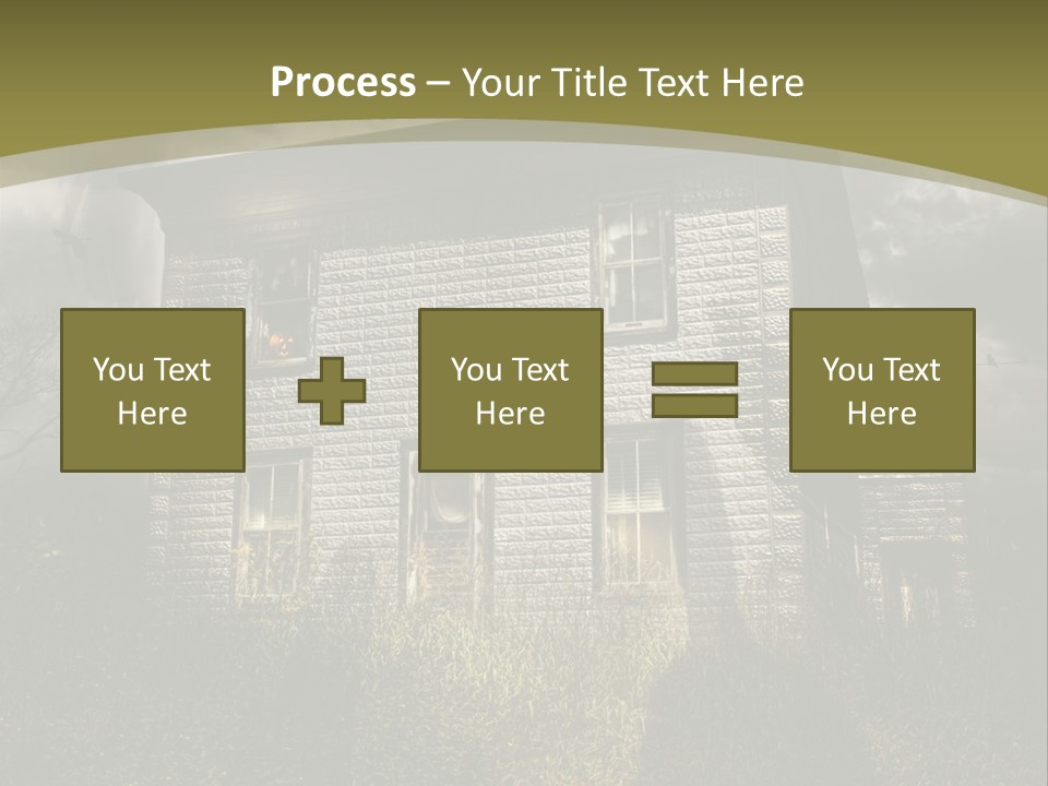 Night Halloween Haunted PowerPoint Template