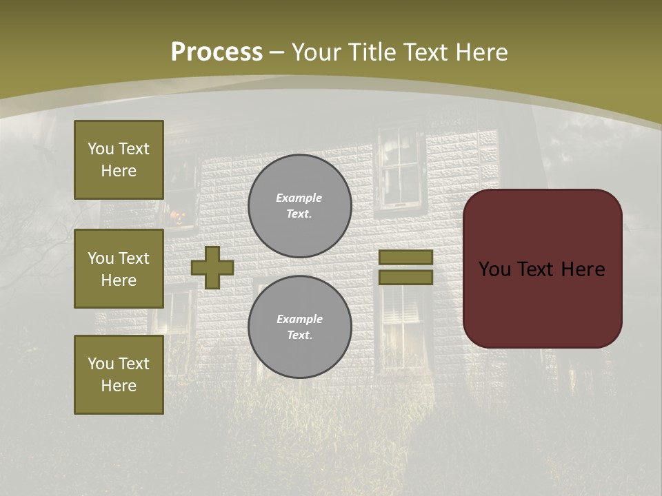 Night Halloween Haunted PowerPoint Template