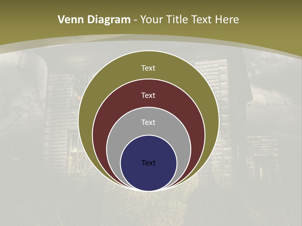 Night Halloween Haunted PowerPoint Template