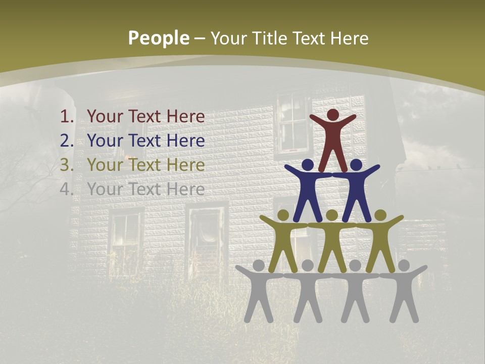 Night Halloween Haunted PowerPoint Template