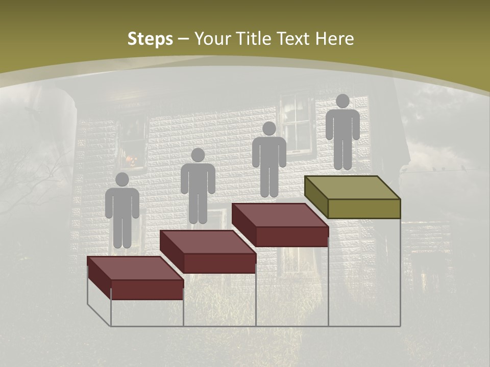 Night Halloween Haunted PowerPoint Template