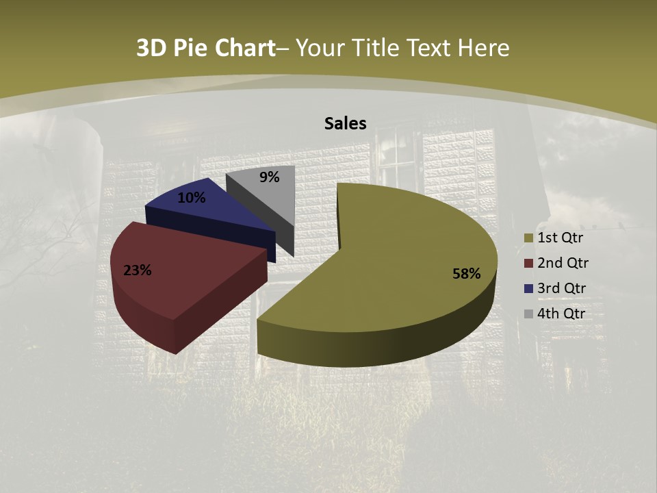 Night Halloween Haunted PowerPoint Template
