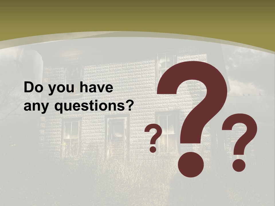 Night Halloween Haunted PowerPoint Template