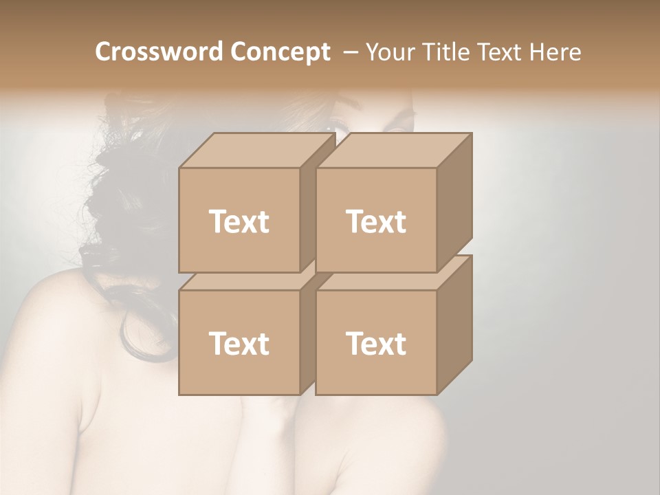 Look White Jewelry PowerPoint Template