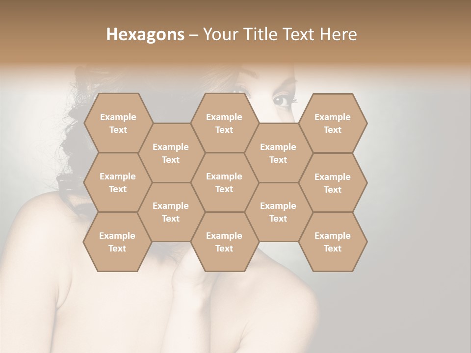 Look White Jewelry PowerPoint Template