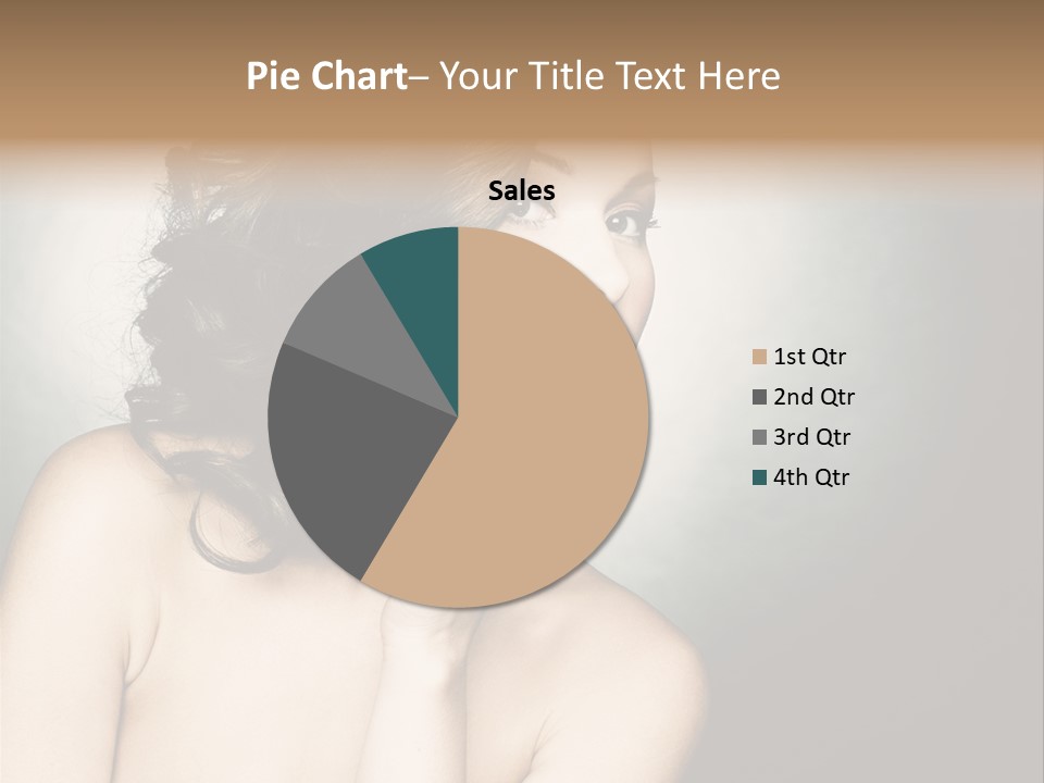 Look White Jewelry PowerPoint Template