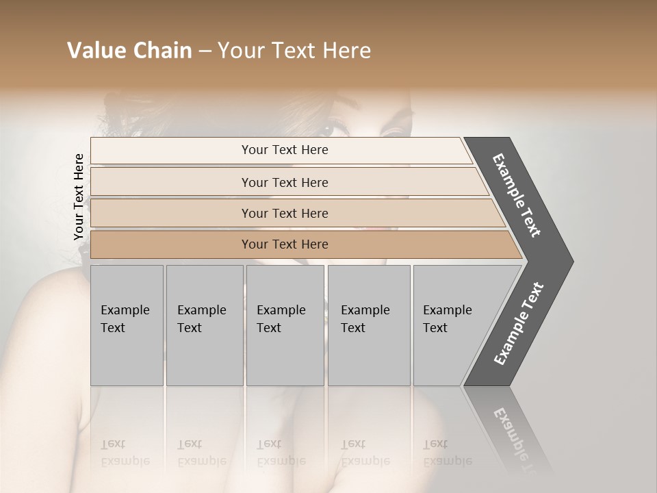 Look White Jewelry PowerPoint Template