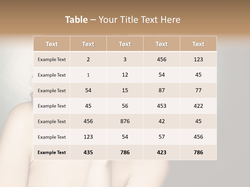 Look White Jewelry PowerPoint Template