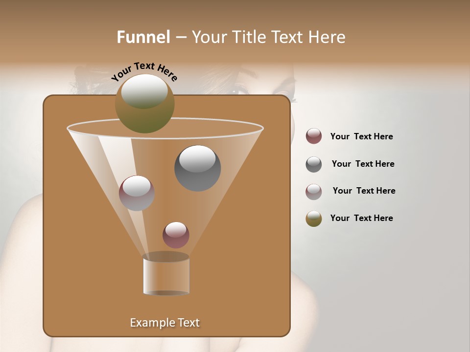 Look White Jewelry PowerPoint Template