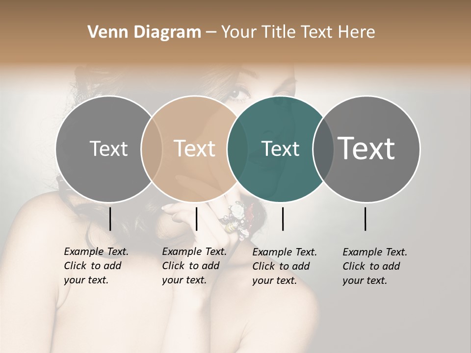 Look White Jewelry PowerPoint Template