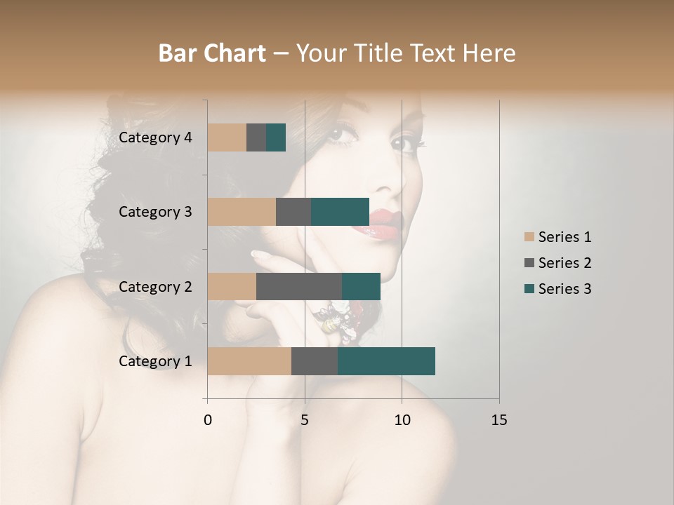 Look White Jewelry PowerPoint Template