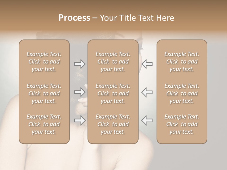 Look White Jewelry PowerPoint Template