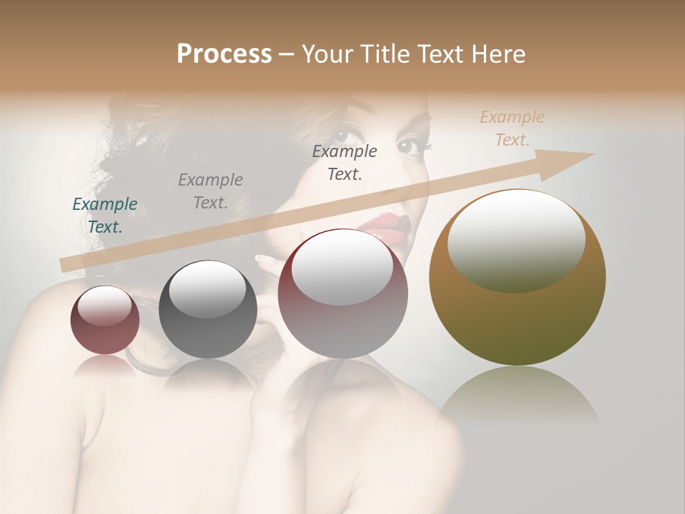 Look White Jewelry PowerPoint Template