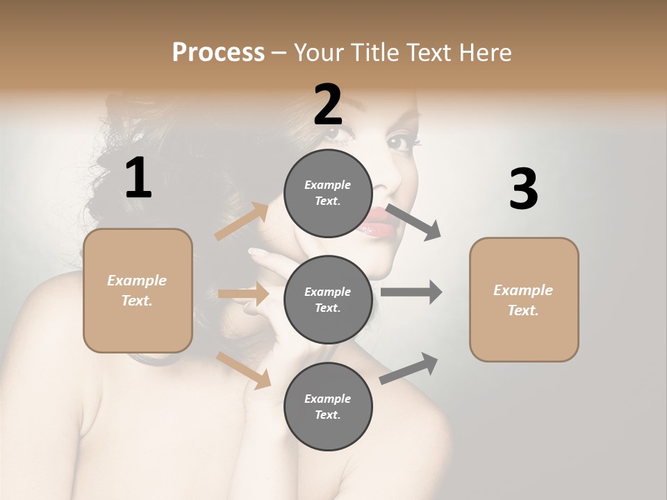 Look White Jewelry PowerPoint Template