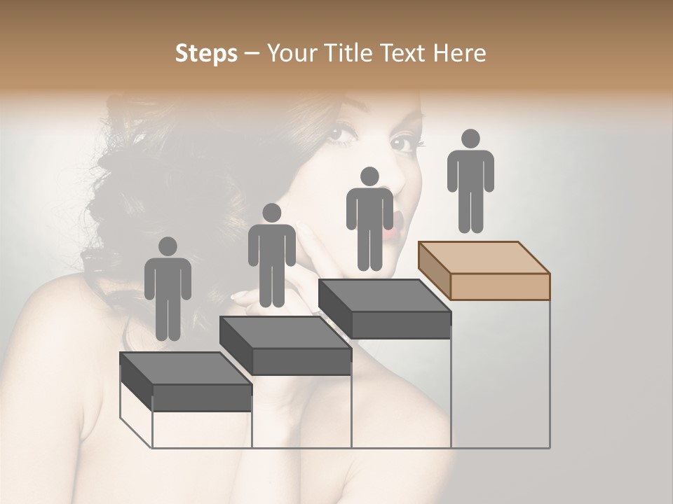 Look White Jewelry PowerPoint Template