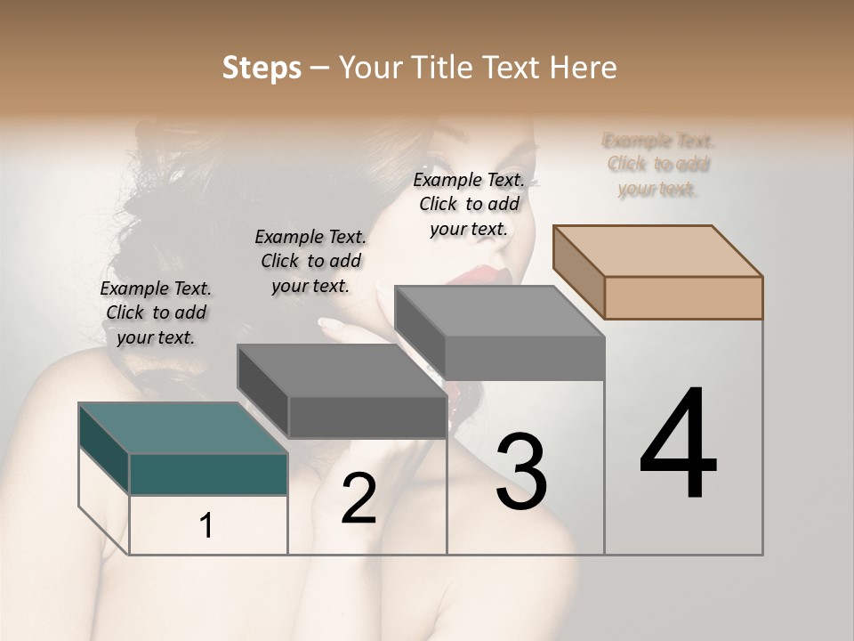 Look White Jewelry PowerPoint Template