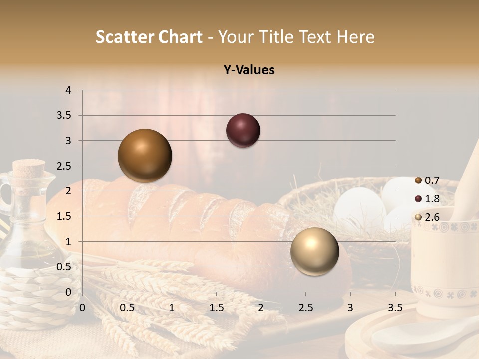 Wood Loaf Table PowerPoint Template