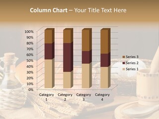 Wood Loaf Table PowerPoint Template