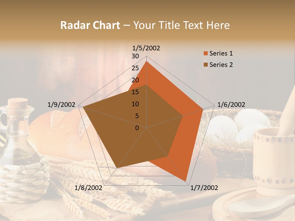 Wood Loaf Table PowerPoint Template