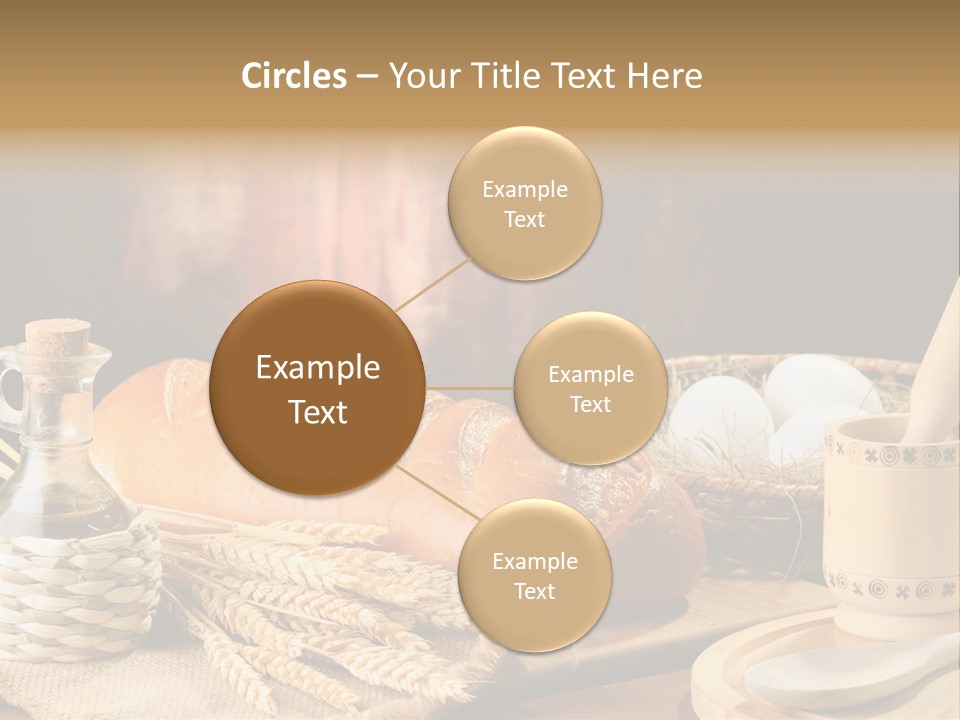 Wood Loaf Table PowerPoint Template