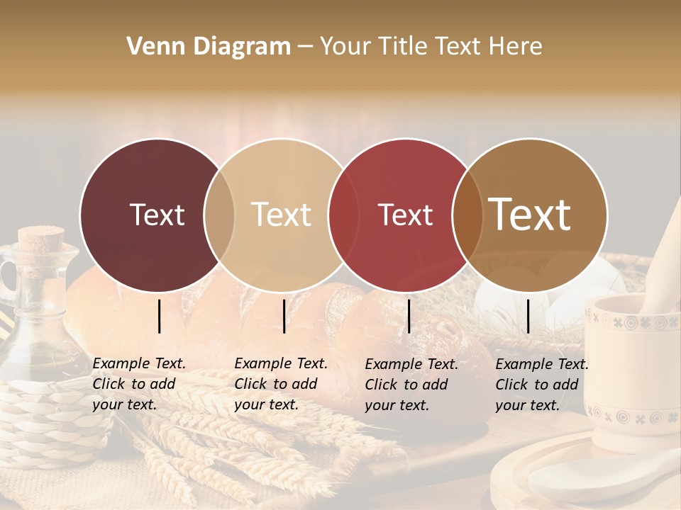 Wood Loaf Table PowerPoint Template