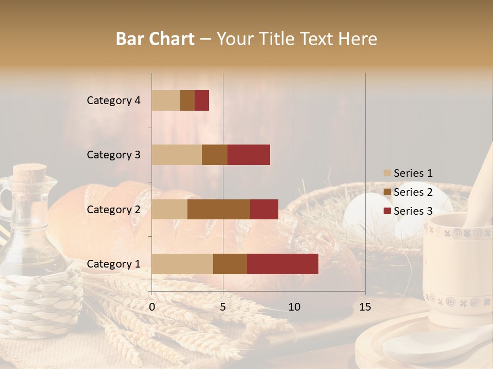 Wood Loaf Table PowerPoint Template