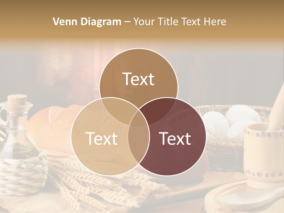 Wood Loaf Table PowerPoint Template
