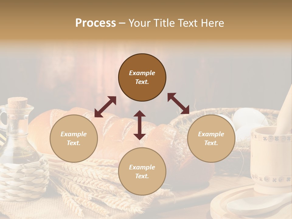 Wood Loaf Table PowerPoint Template