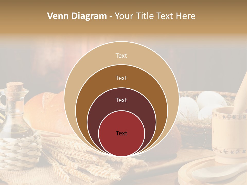 Wood Loaf Table PowerPoint Template