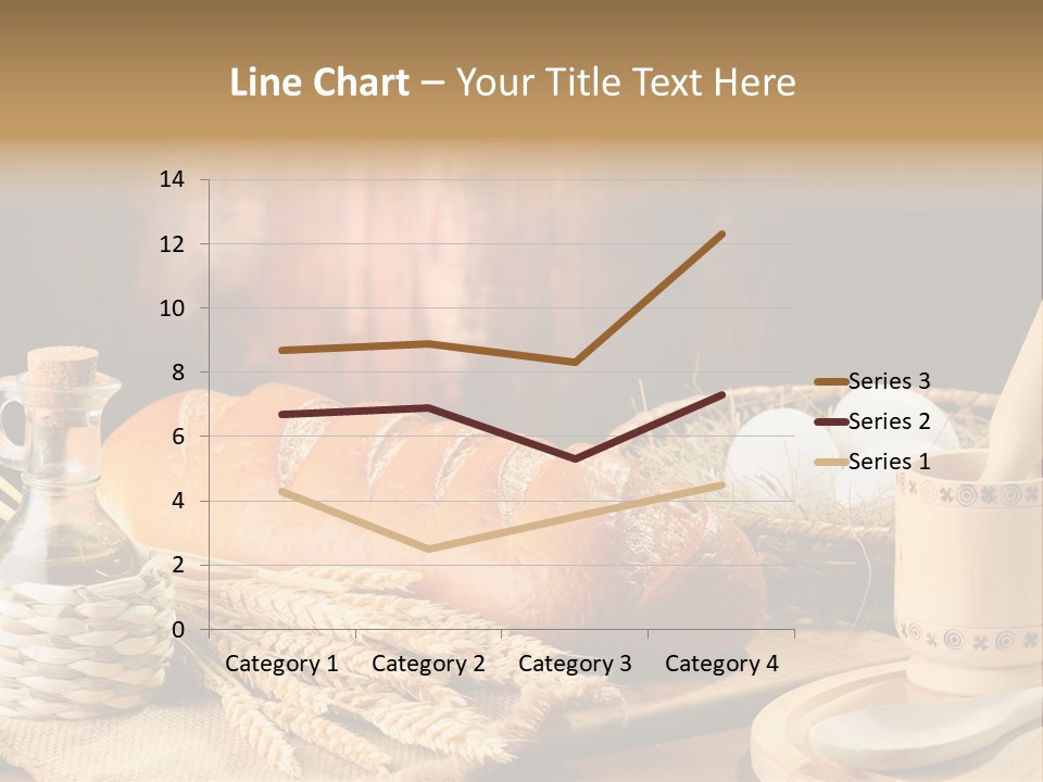 Wood Loaf Table PowerPoint Template