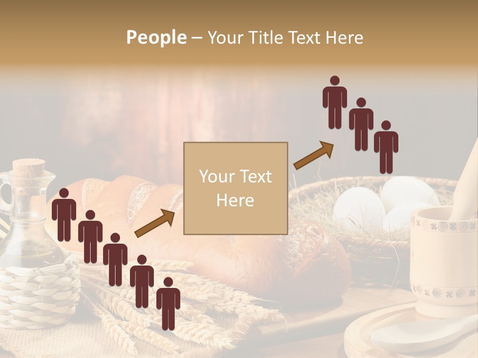 Wood Loaf Table PowerPoint Template