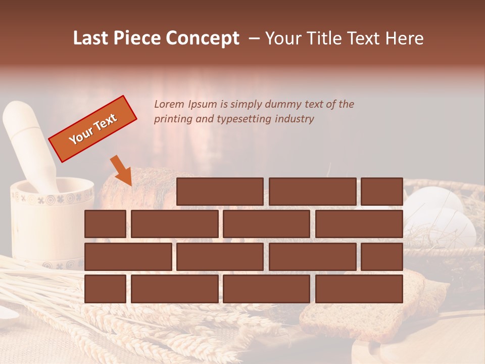 Chopping Round Suck PowerPoint Template
