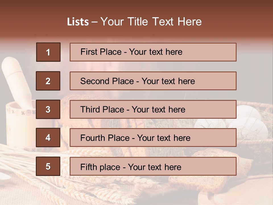 Chopping Round Suck PowerPoint Template