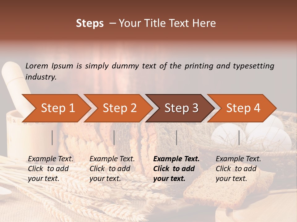 Chopping Round Suck PowerPoint Template