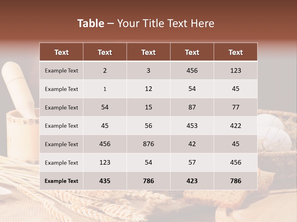 Chopping Round Suck PowerPoint Template